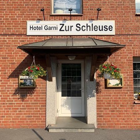 Hotel Zur Schleuse Datteln Exterior foto